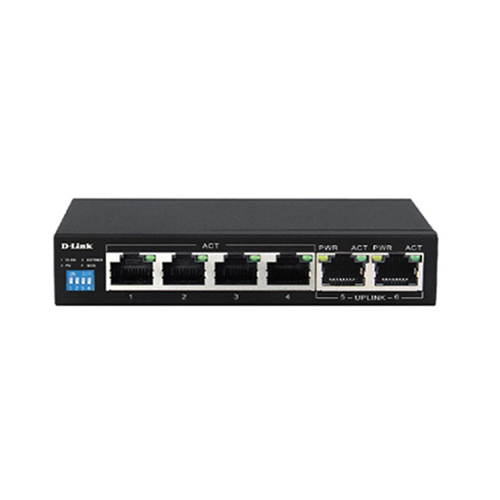 D Link DES F1006P E 6 Port Unmanaged PoE Switch Price in Hyderabad, telangana
