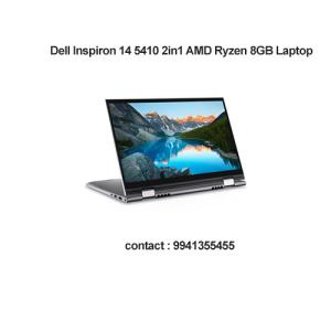 Dell Inspiron 14 5410 2in1 AMD Ryzen 8GB Laptop Price in Hyderabad, telangana