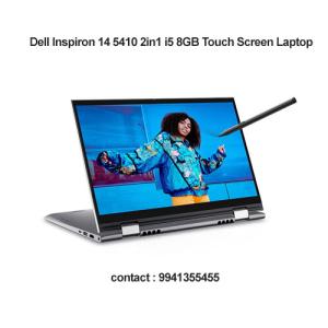 Dell Inspiron 14 5410 2in1 i5 8GB Touch Screen Laptop Price in Hyderabad, telangana