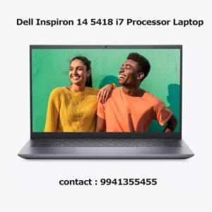 Dell Inspiron 14 5418 i7 Processor Laptop Price in Hyderabad, telangana