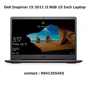 Dell Inspiron 15 3511 i3 8GB 15 Inch Laptop Price in Hyderabad, telangana