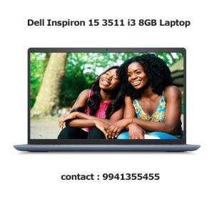 Dell Inspiron 15 3511 i3 8GB Laptop Price in Hyderabad, telangana