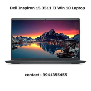 Dell Inspiron 15 3511 i3 Win 10 Laptop Price in Hyderabad, telangana