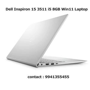 Dell Inspiron 15 3511 i5 8GB Win11 Laptop Price in Hyderabad, telangana
