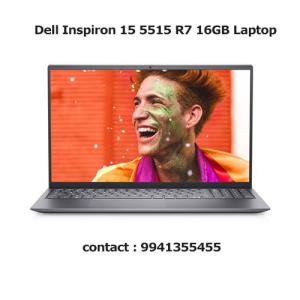 Dell Inspiron 15 5515 R7 16GB Laptop Price in Hyderabad, telangana