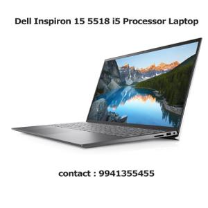 Dell Inspiron 15 5518 i5 Processor Laptop Price in Hyderabad, telangana