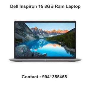 Dell Inspiron 15 8GB Ram Laptop Price in Hyderabad, telangana