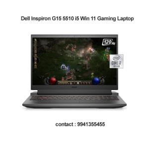 Dell Inspiron G15 5510 i5 Win 11 Gaming Laptop Price in Hyderabad, telangana