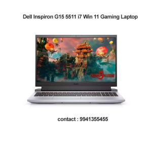 Dell Inspiron G15 5511 i7 Win 11 Gaming Laptop Price in Hyderabad, telangana