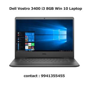 Dell Vostro 3400 i3 8GB Win 10 Laptop Price in Hyderabad, telangana